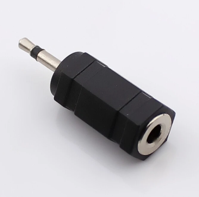 2 5 моно до 3 гнездовой адаптер мм гарнитура аудио 100 шт.|adapter connector|adapters franceadapter mac |
