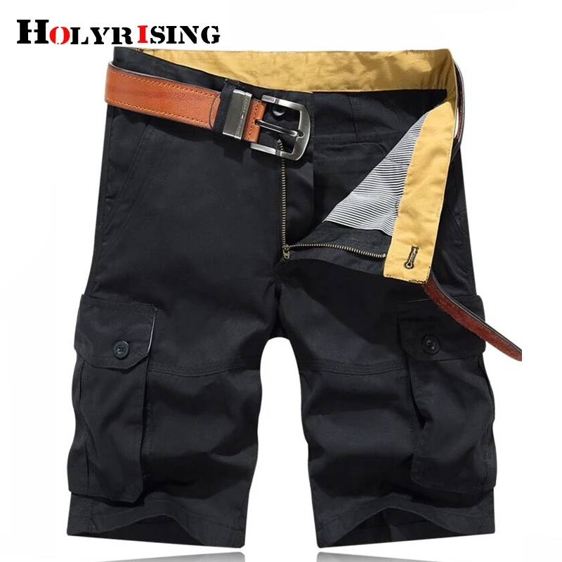 Holyrising, мужские шорты Карго, повседневные, летние, хлопок, Homme Bermuda Masculina, мужские, классные, летние, военные, камуфляжные, короткие штаны, 18778-5