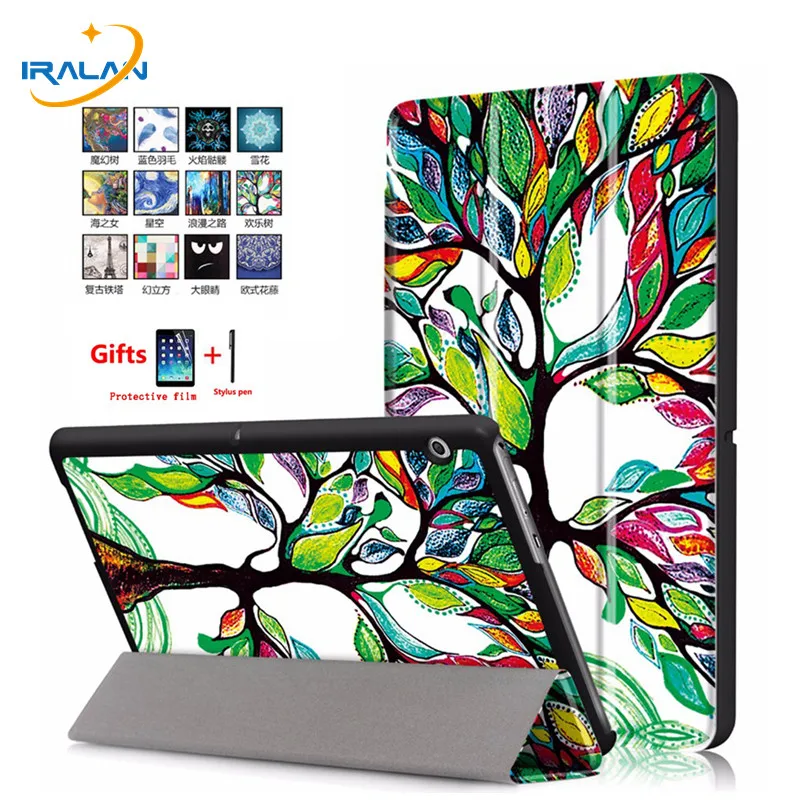 Популярный чехол-подставка из искусственной кожи для Huawei MediaPad T3 10 AGS-L09 AGS-W09
