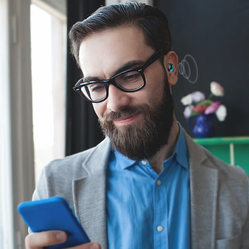 Настоящие Bluetooth 5,0 наушники HBQ TWS беспроводные наушники спортивные наушники с громкой связью 3D стерео игровая гарнитура с микрофоном зарядная коробка