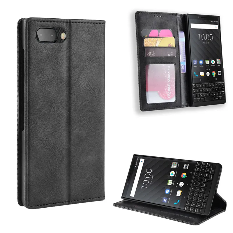 Чехол для BlackBerry Key 2 роскошный чехол бумажник из искусственной кожи Key2 keytwo Athena
