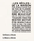 Настенная Наклейка французская цитата, домашний декор, винил, домашнее украшение FQ0020