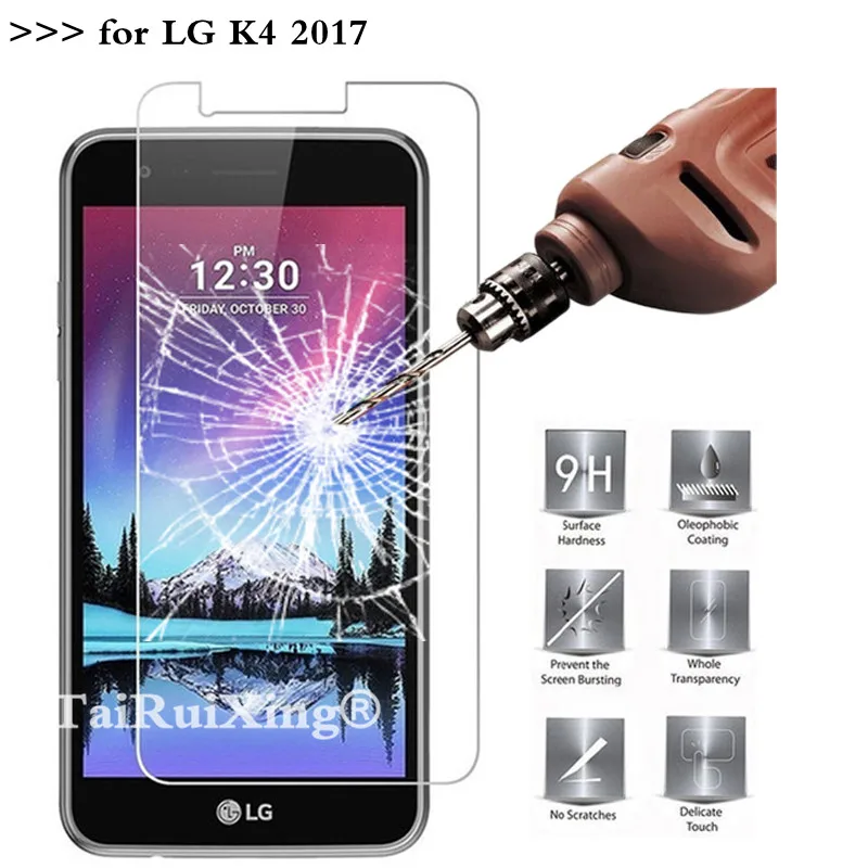 Для LG K 4 2017 Экран пленки протектора 9 H для 2017|Защитные стёкла и плёнки телефонов| |