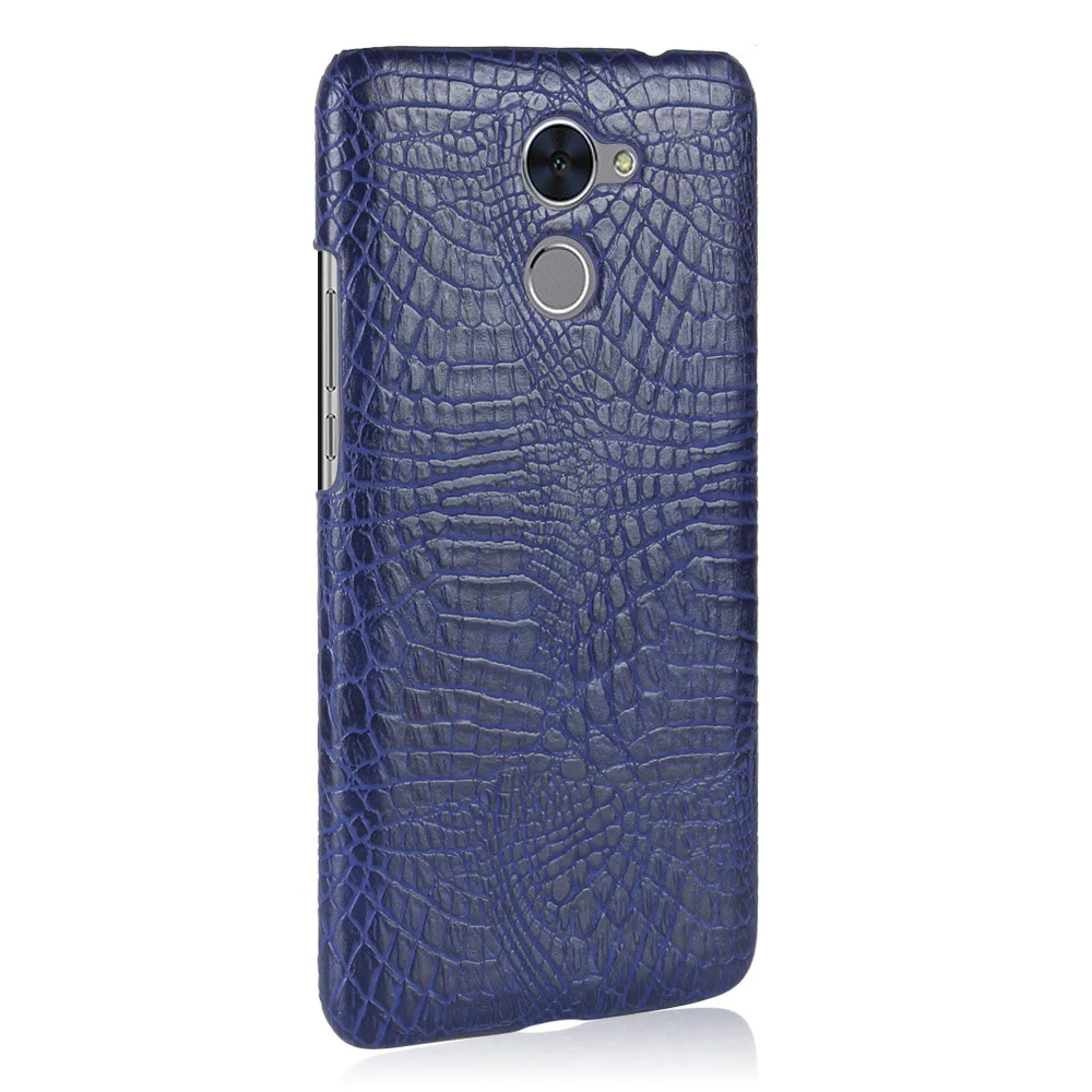 Крокодиловый Чехол для Huawei Y7 Prime 2017 TRT LX1 Жесткий ПК Защитный чехол телефона Y 7 Y7Prime