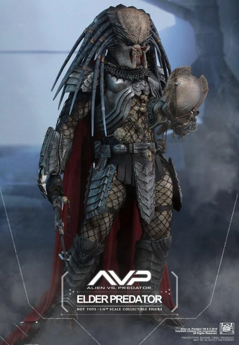 Горячие игрушки MMS325 AVP 1/6th весы старший Хищник фигурка Коллекционная Параметры |