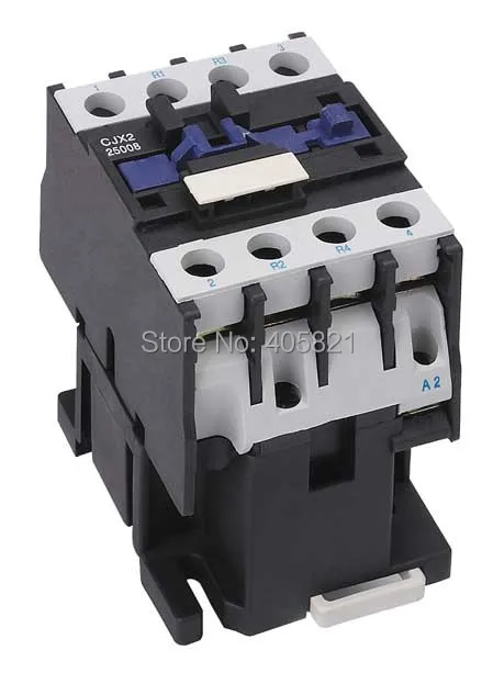 CJX2-25008/CJX2-25004 4Pole AC Magnetic contactor 25A 4NO or 2NO/2NC | Contactors