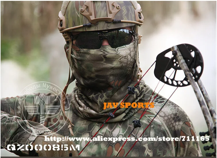 Быстросохнущий Многофункциональный шейный платок Warchief Kryptek уличный военный шарф