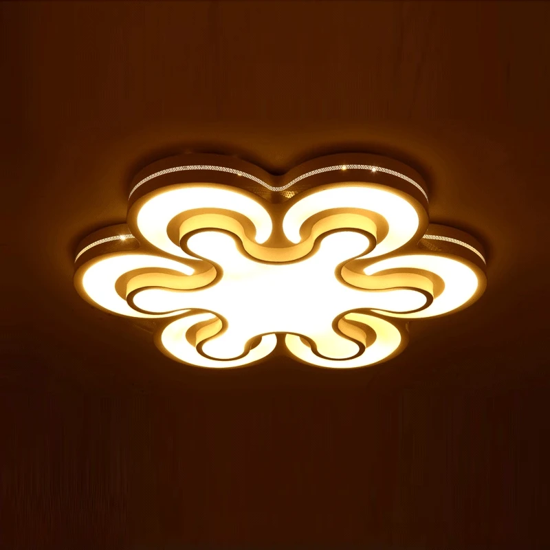 Современные акриловые светодиодные потолочные светильники для гостиной спальни