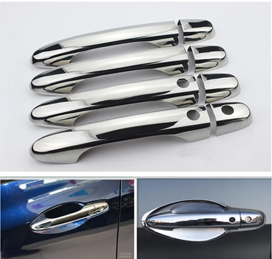 Для Honda Civic 2012 2013 2014 2015 новые хромированные покрытия для дверных ручек отделка с