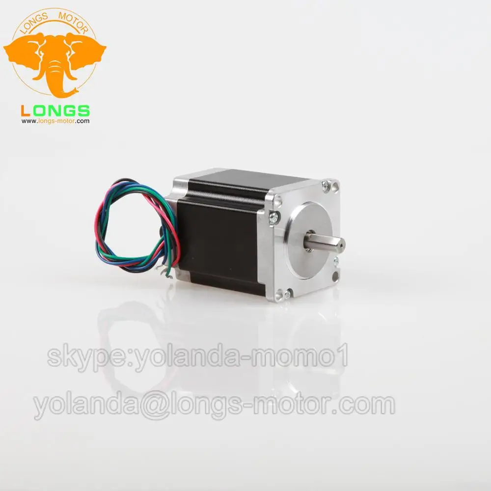 

EU Free shipping Stepper Motor Nema23 23HS8430D8P1-5 flat filament 76mm 3A 270 oz.in CNC MILL Router Kits