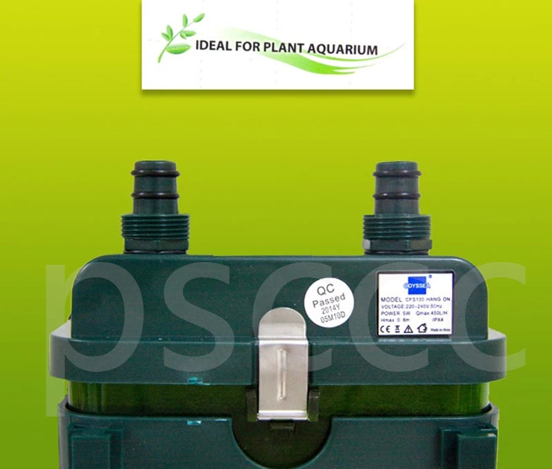 Odyssea CFS130 CFS 130 подвесной фильтр для аквариума внешний нано небольшой бак подвесной фильтр 5 Вт внешняя канистра