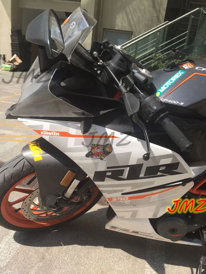 Гоночный зажим CNC на ручке бары для KTM RC390 клип на ручке Бары черного цвета
