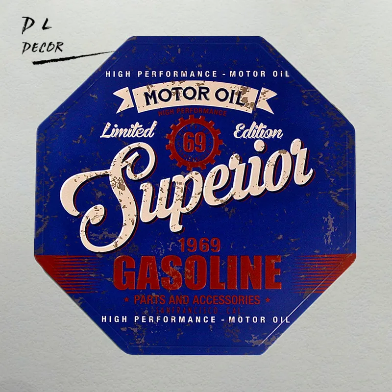 Dl винтажный стиль улучшенная настенная живопись на бензине настенные наклейки