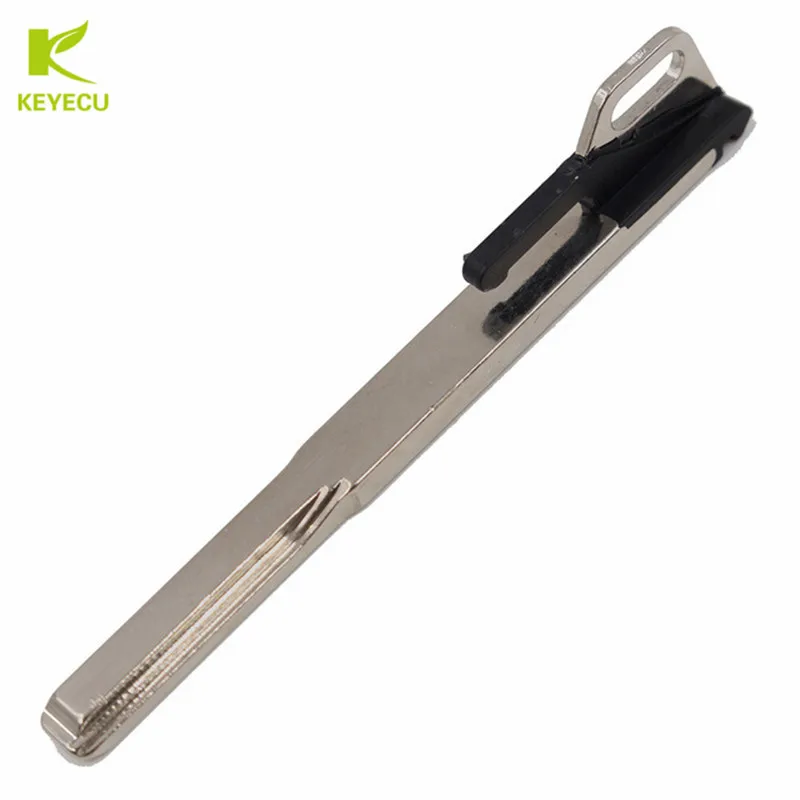 

KEYECU 3PCS Replacement Emergency Key Blade Uncut For Mercedes Benz C E Class IYZ3302