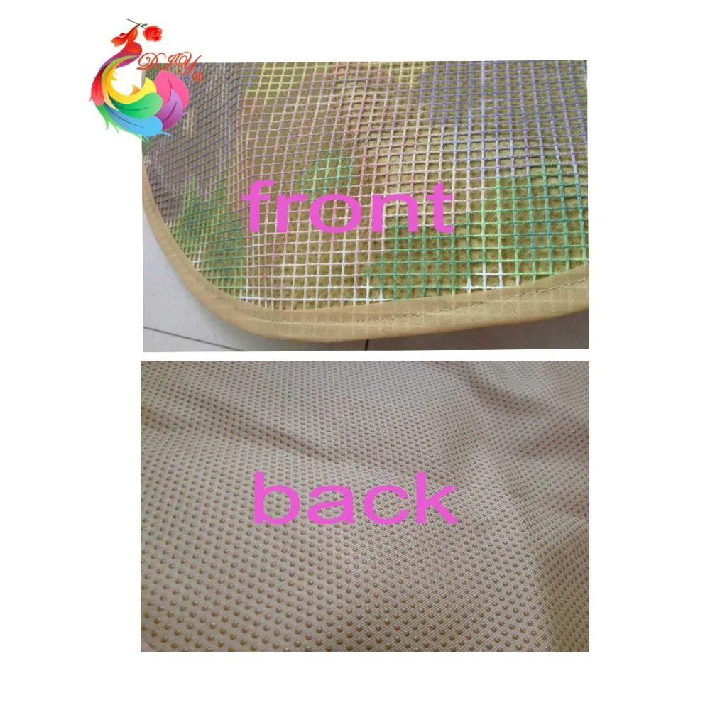 Набор подушек с крючком-защелкой для вышивки цветной печатью Брезентовая бантом