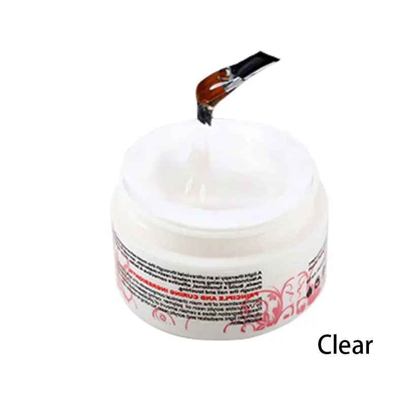 Clear15g Гель-лак для ногтей LiLy Angel, 15 мл, густой гель для наращивания ногтей, натуральный Камуфляжный УФ-гель - Цвет: Clear15g