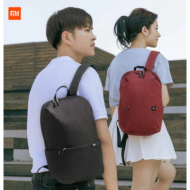 Оригинальная маленькая цветная сумка Xiaomi Mi вместительная с защитой от воды много