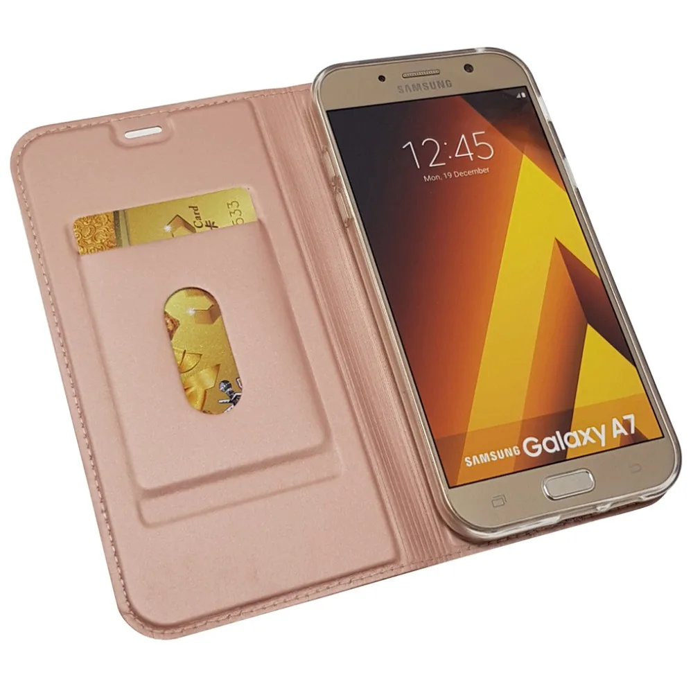 Роскошный кожаный чехол-бумажник для samsung A7, A8, A6, A6 Plus, для Galaxy, A50, A60, A70, A10, A30, защитный чехол-книжка