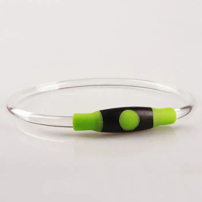 LED dog collar illuminates glowing puppy night safety pet collar adjustable dog collar for small to medium sized dogs- TP