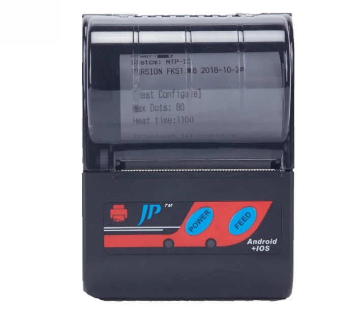 printer T-Max 58 мм Мини bluetooth Themal принтер портативный беспроводной термопринтер подходит для Android Windows - Цвет: printer