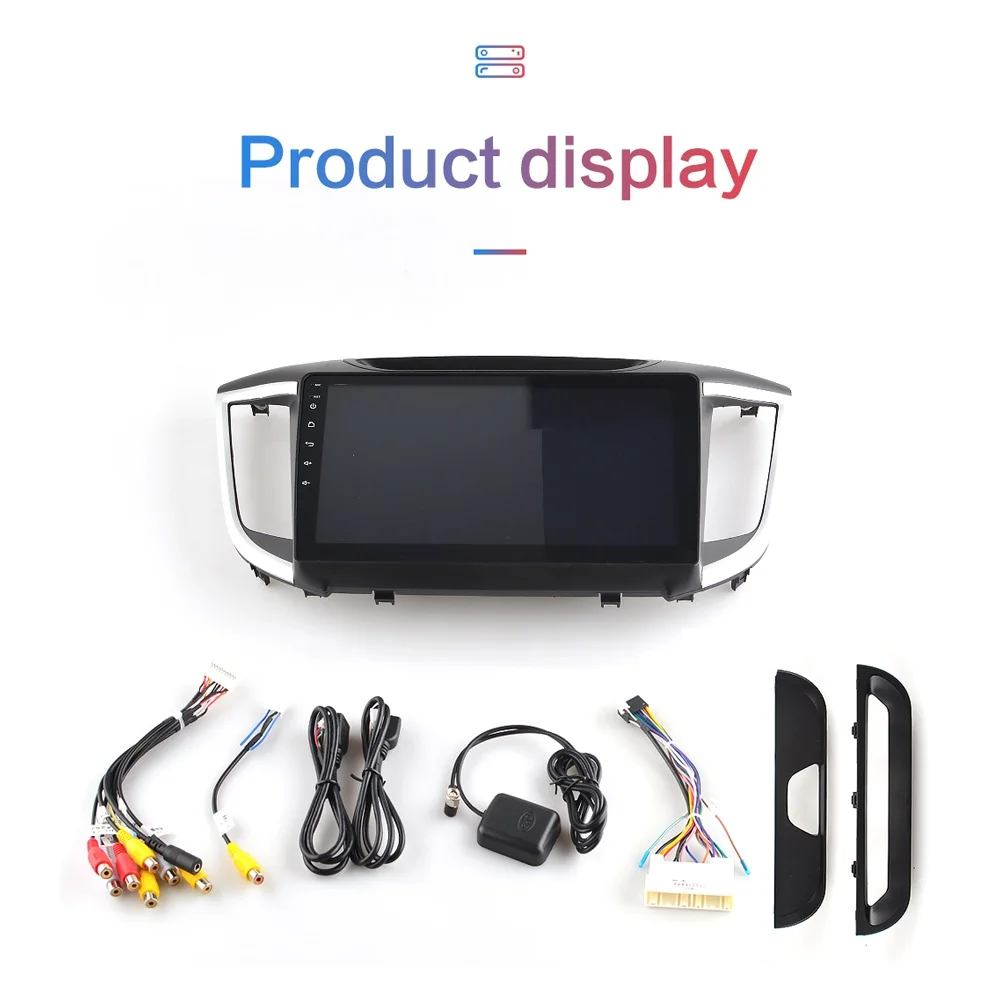 2G+ 32G 10," 2din Android 8,1 GO автомобильный dvd-плеер для hyundai Creta IX25 автомобильный Радио gps навигация wifi Bluetooth MP5 плеер