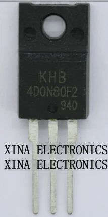 

KHB4D0N80F2 0N80F2 4A 800V TO-220F ORIGINAL ROHS Free Shipping 10PCS/LOT