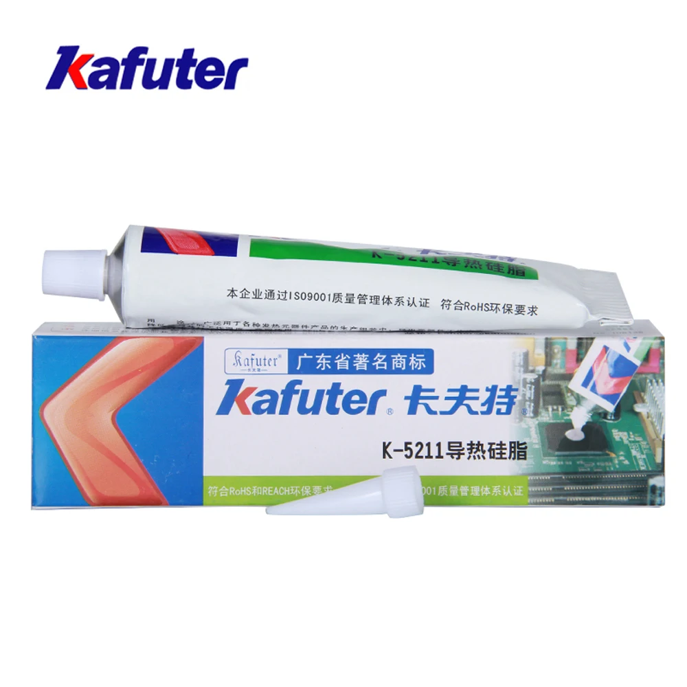 1 шт. высокомощный светодиодный Теплопроводящий силиконовый теплоотвод Kafuter 100 г