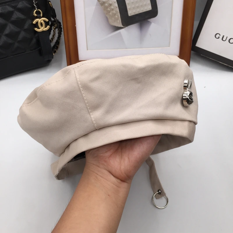 Шапки для женщин Берет hat Новый хлопок почки шляпа Мода тыква джокер|Женские