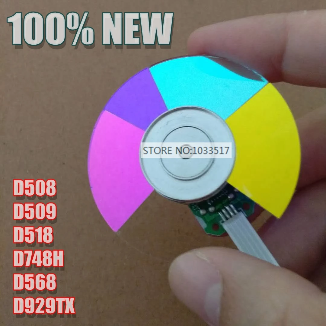 

New original projector color wheel for vivitek D508 D509 D518 44mm