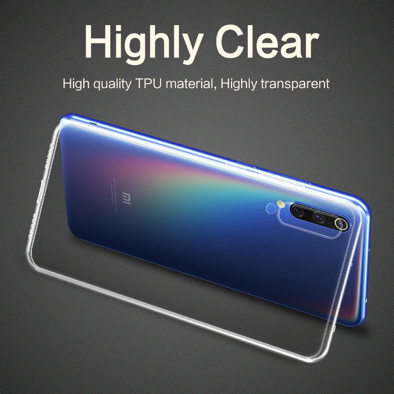 Wholesale 40pcs lot Phone case For Redmi 7 Case clear Soft TPU xiaomi 8 lite F1 note 5 6 pro 6A |