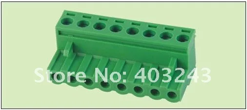 100 компл./лот KF2EDG 2EDG 5 08 мм 0 2 '馄 V 15A шаг PCB разъем клеммного блока 2P 3P Латунь