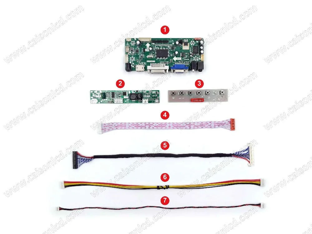 lcd LVDS плата контроллера с HDMI DVI VGA для 2" 1920X1080 lcd TFT панель: LM230WF3-SLP1 SLS1 LM230WF5-TLF5