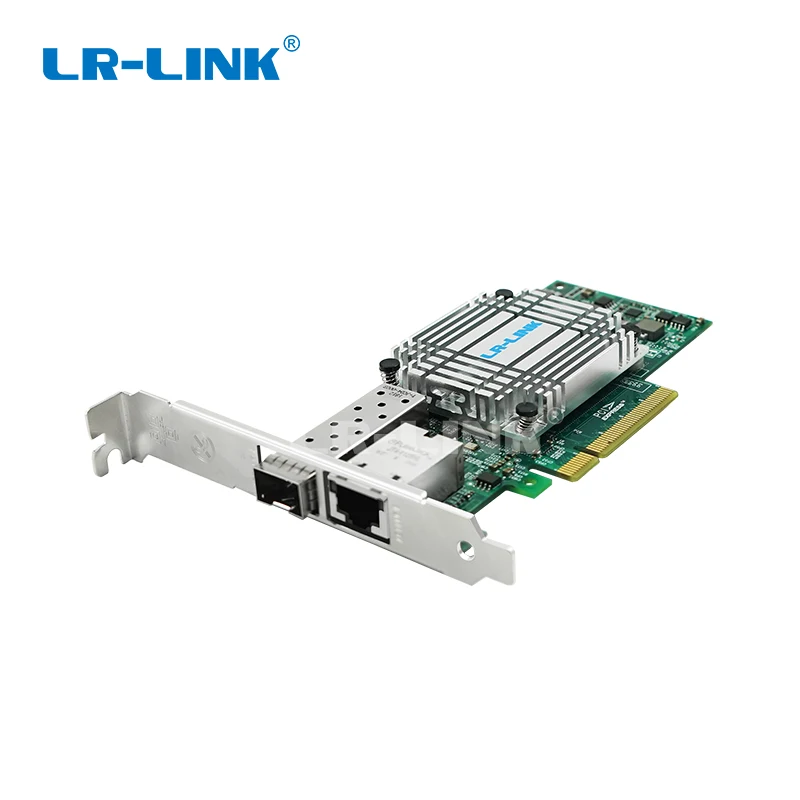 

LR-LINK 4001PT-PF зарядное устройство с двумя портами 10 Гб Ethernet PCI-E волоконно-оптический сетевой карты для программирования в производственных усл...