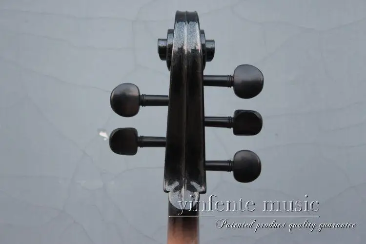 4/4 violoncello черная электрическая Виолончель из цельного дерева чудесная звуковая