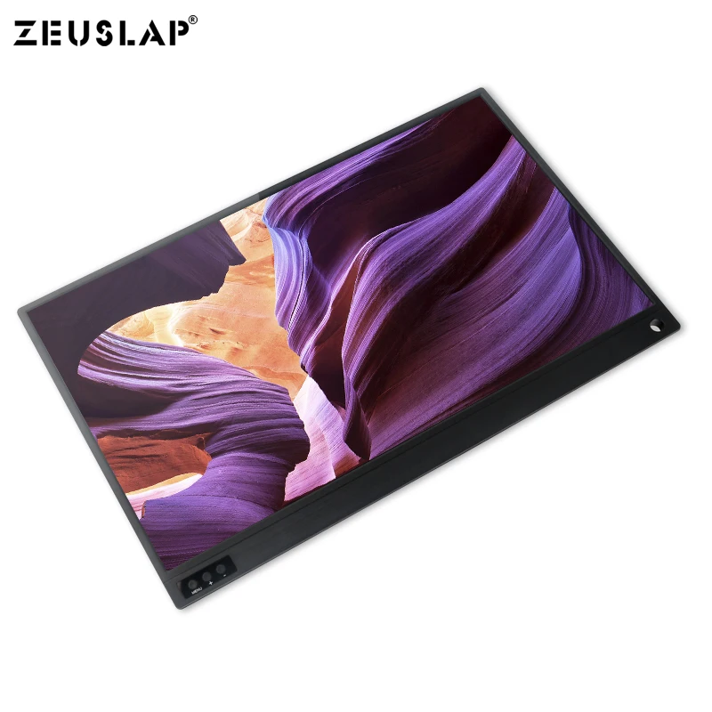 Портативный Ультратонкий монитор с сенсорным экраном 15 6 дюйма 1080P HDR IPS HD USB Type C