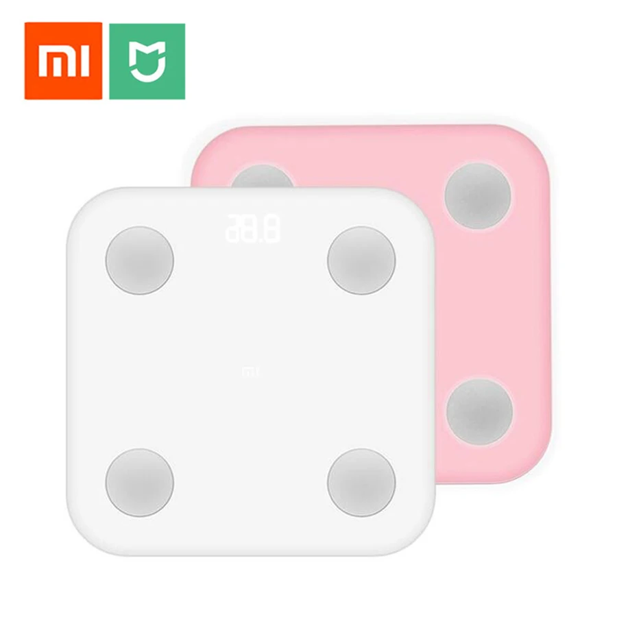 Оригинальный Xiaomi Mi Smart Body Fat Scale Fit APP монитор композиции тела со скрытым