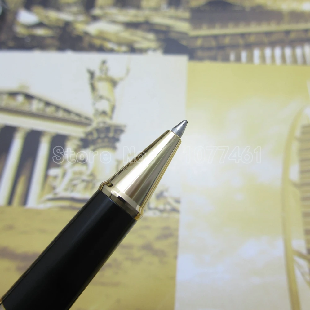 3 шт. jinhao белая черная золотая змея роликовая шариковая ручка с подарочной