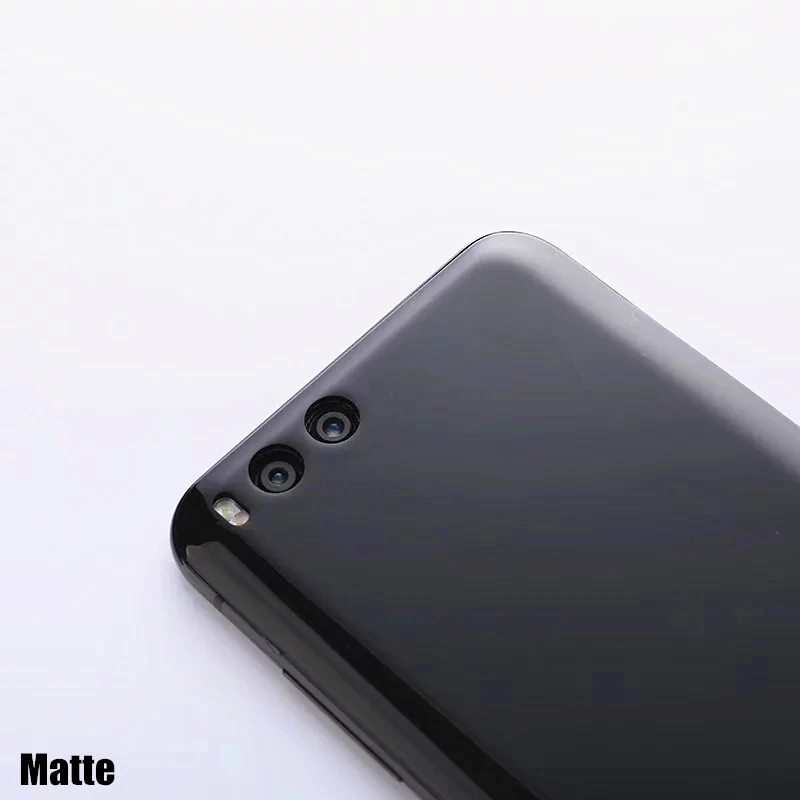Глянцевый и матовый чехол на заднюю крышку аккумулятора для Xiaomi Mi 6 Mi6 M6 телефона