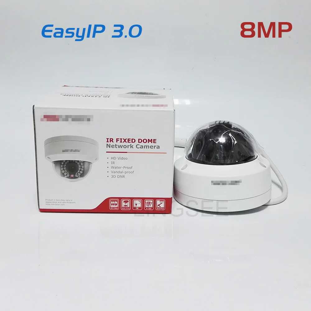 Hikvision обновляемая версия DS-2CD2185FWD-I 8MP 4K H.265 + PoE WDR IR IP мини-купольная камера