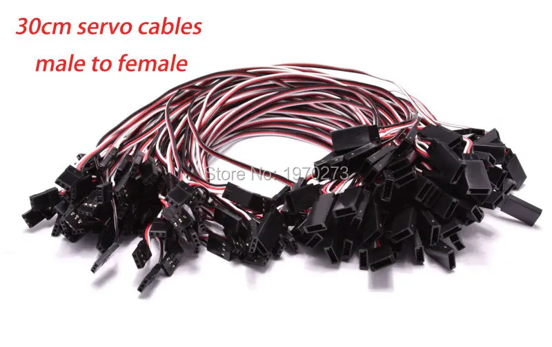300 мм 30 см RC сервоприводы Удлинительный провод кабель для JR штекер и гнездо кабеля