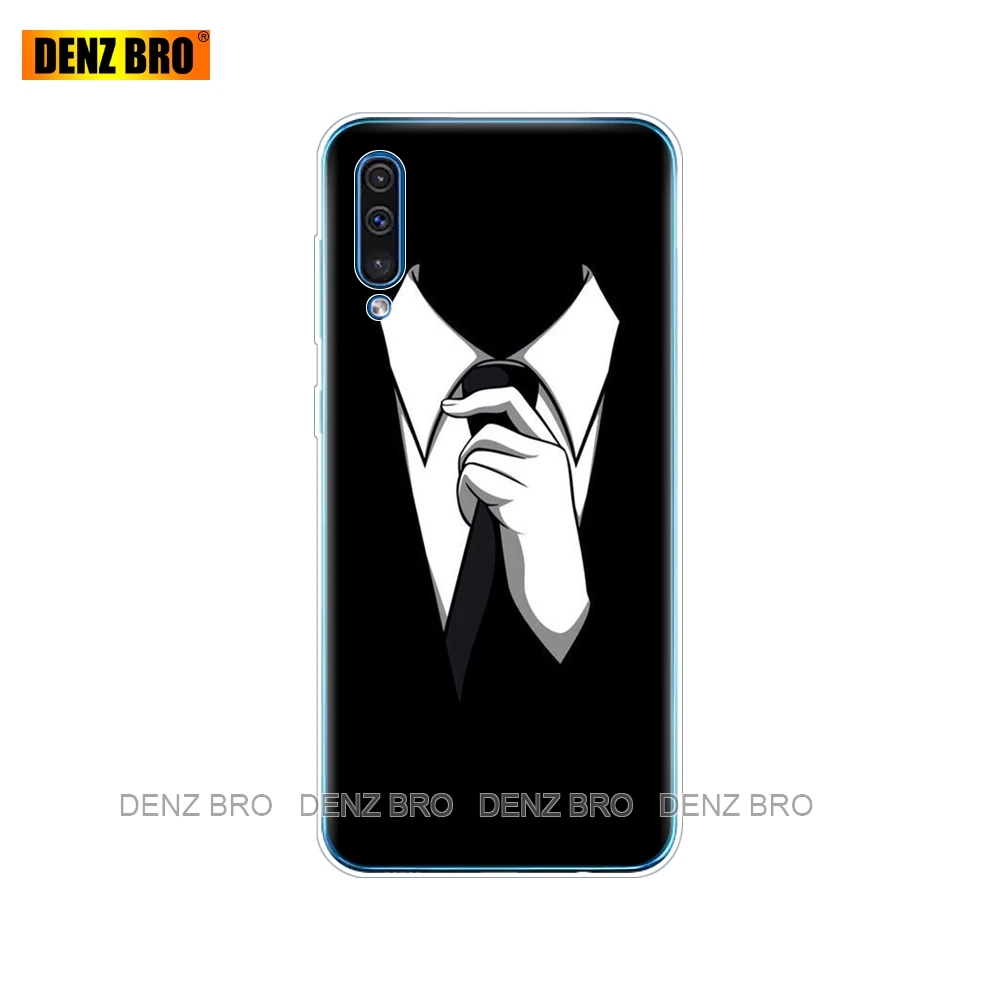 61763 Чехол для Samsung Galaxy A50 с рисунком из силикона и ТПУ, чехол для телефона для Samsung A50 A505 A505F SM-A505F, мягкий чехол 6,4, чехол-бампер - Цвет: 61763