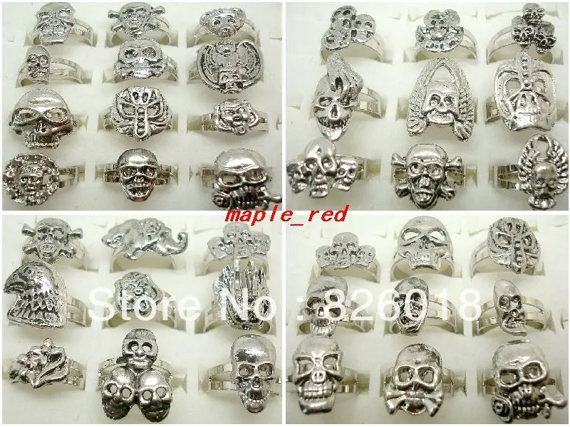 Ювелирные изделия 30 шт смешанный платиновое покрытие по-разному призрак