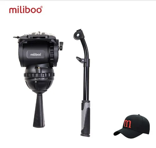 

Miliboo M8 профессиональная вещательная видеосъемка нагрузка 15 кг Устойчивый Штатив стойка камера с чашей 100 мм
