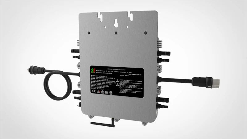 ETL перечисленный 1200W микро сеточный инвертор с силовой линией связи fuction 20 55V DC