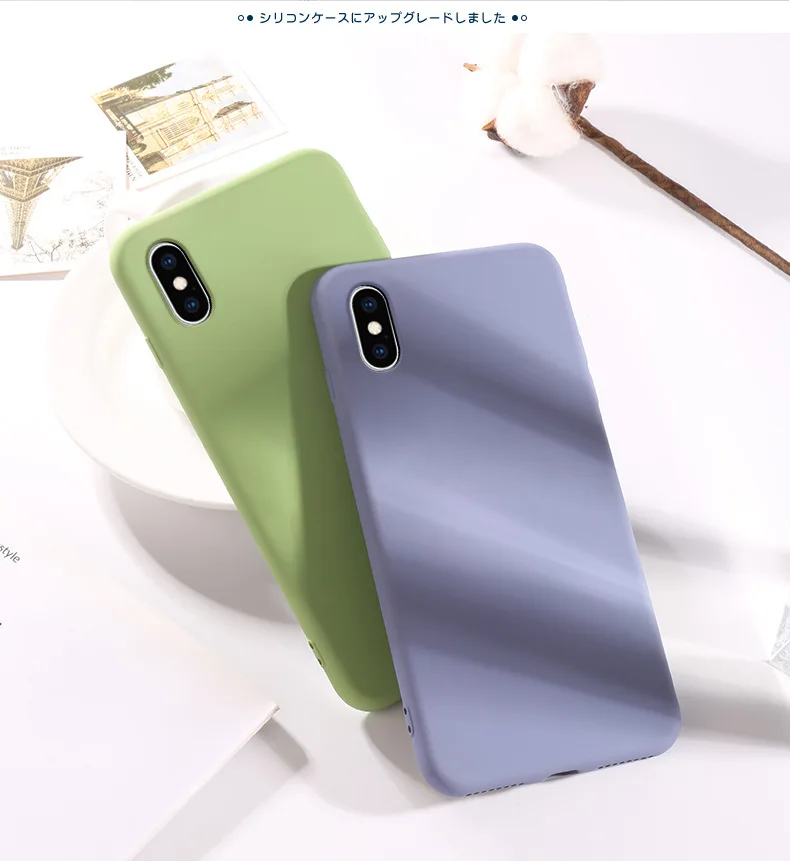Гладкий Чехол из жидкого силикагеля для vivo iQOO V15 pro x27 y97 y93 y83 y85 v9 z1 x9s v11 чехол задней