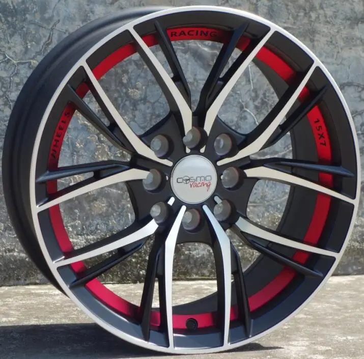 15 дюймов 15x7,0 4x100 4x114,3 автомобильные легкосплавные колесные диски