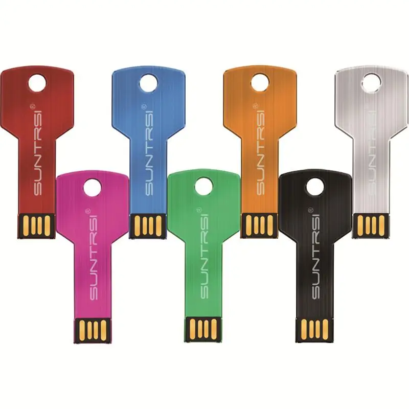 Suntrsi USB флеш-накопитель 64 ГБ, флеш-накопитель 32 ГБ с индивидуальным логотипом, металлическая высокоскоростная USB флешка, реальная емкость, USB флеш-накопитель 16 Гб