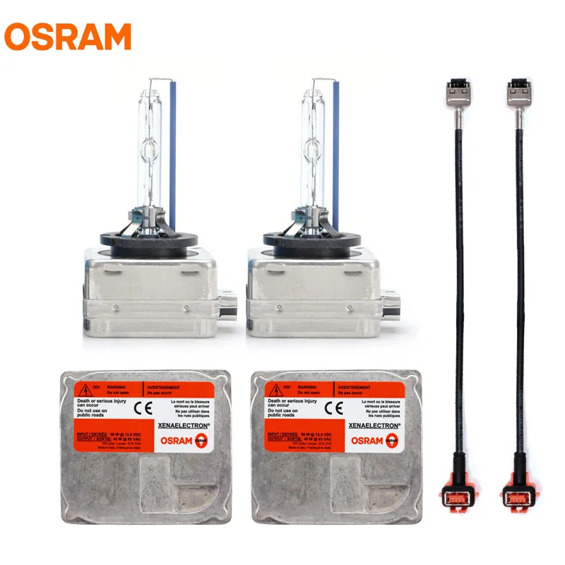 OSRAM Xenon HID комплект для D1 системы 2X 66144CBI D1S лампы + 45XT5 45 Вт XENAELECTRON балласты