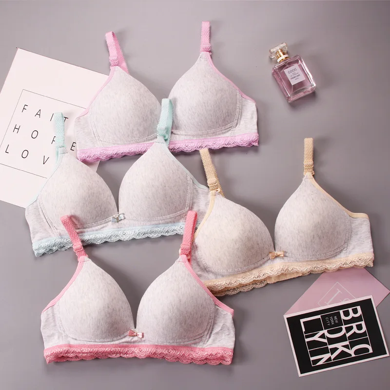 SP & CITY Милый хлопковый студенческий бюстгальтер с бантом женский сексуальный