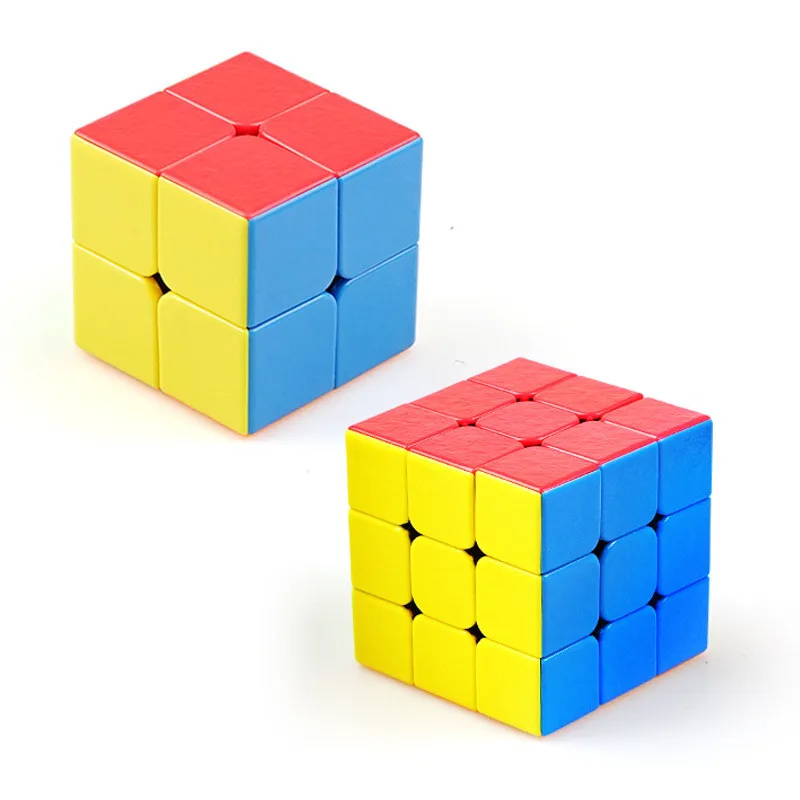 4 шт./компл. 2x2x2 3x3x3 4x4x4 Magic Скорость Cube обучающие игрушки для Детский подарок
